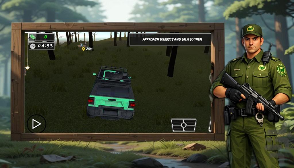 بازی نگهبان جنگل - Gameplay image of android game