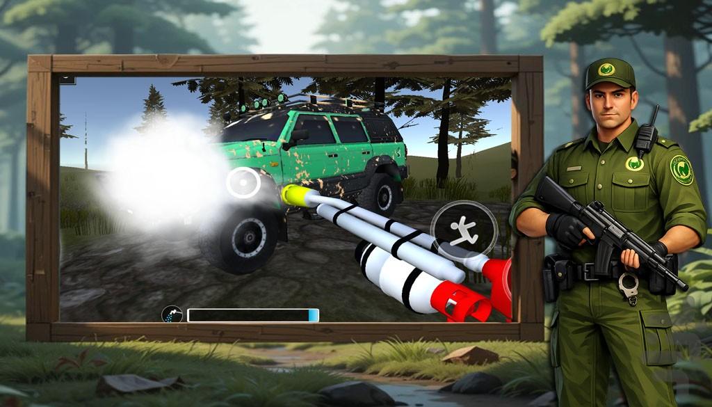 بازی نگهبان جنگل - Gameplay image of android game