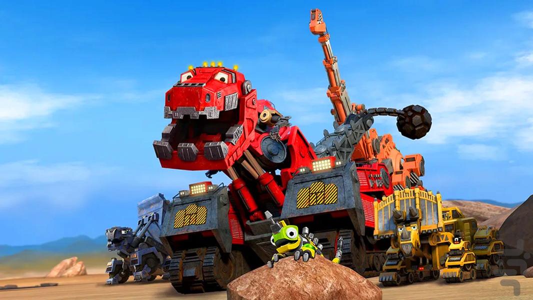 کارتون ماشیناسورها - Image screenshot of android app