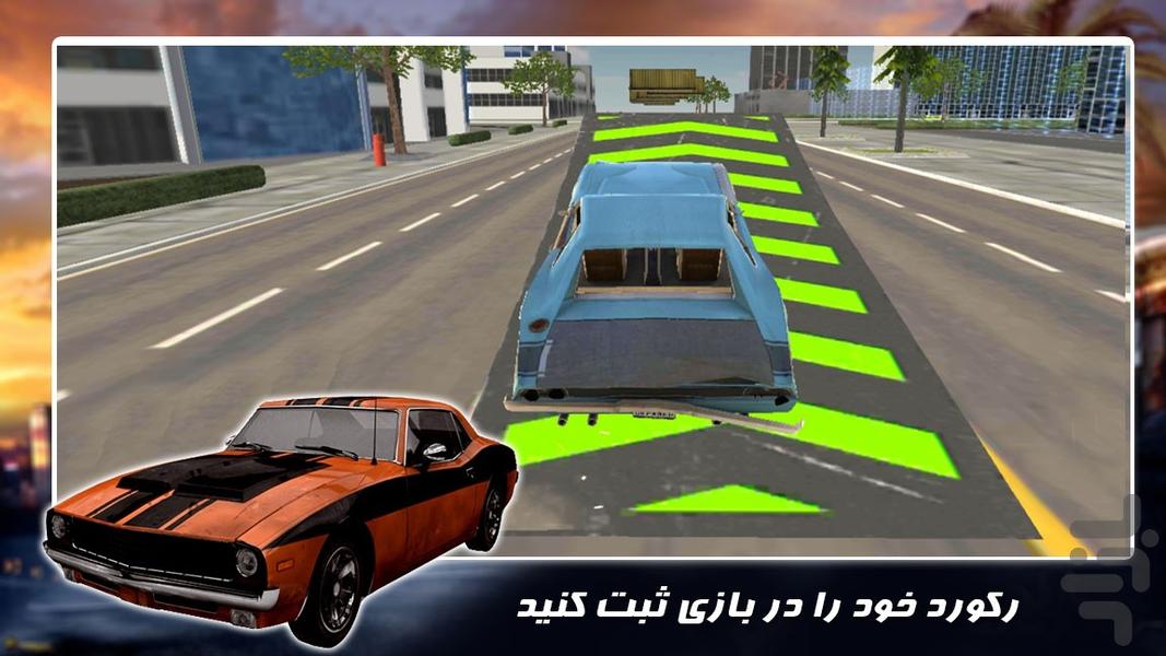 بازی ماشین سرعتی جدید | بدلکاری - عکس بازی موبایلی اندروید