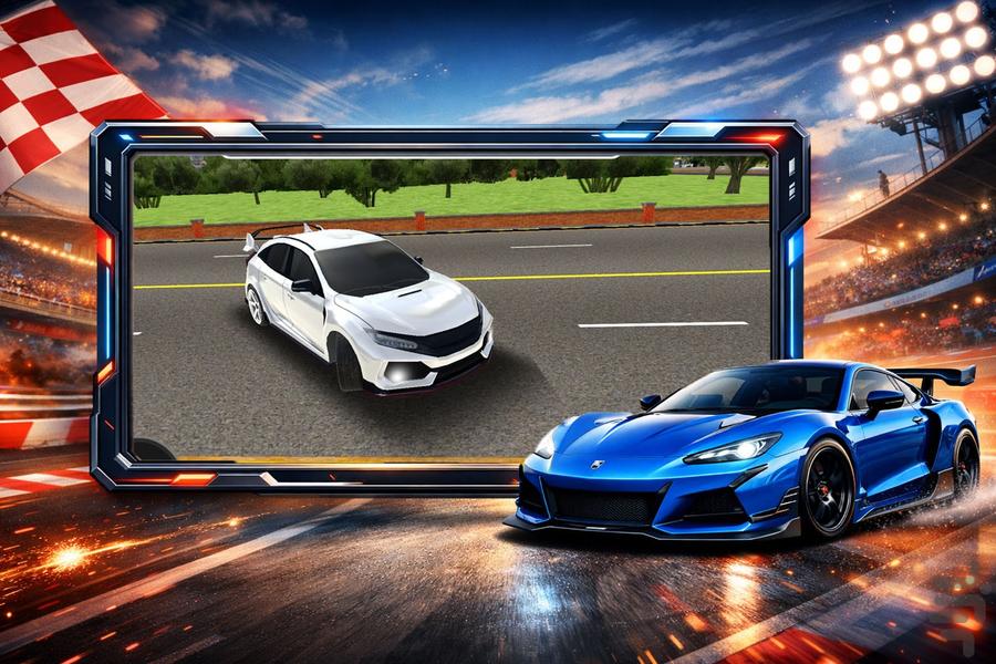 ماشین بازی در اتوبان - عکس بازی موبایلی اندروید