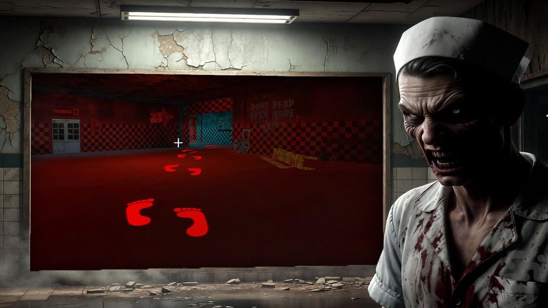 بازی ترسناک پرستار - Gameplay image of android game