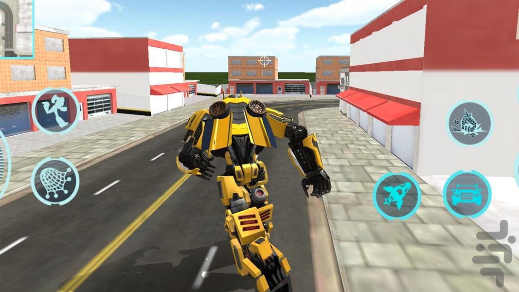 بازی جنگ ربات ها - Gameplay image of android game