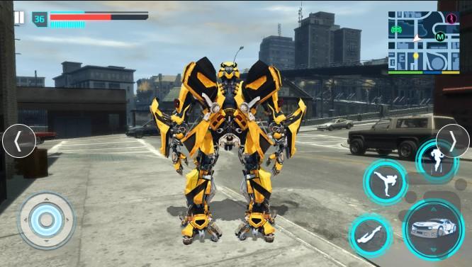بازی جنگ ربات ها - Gameplay image of android game