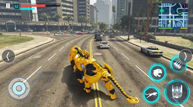 بازی جنگ ربات ها - Gameplay image of android game