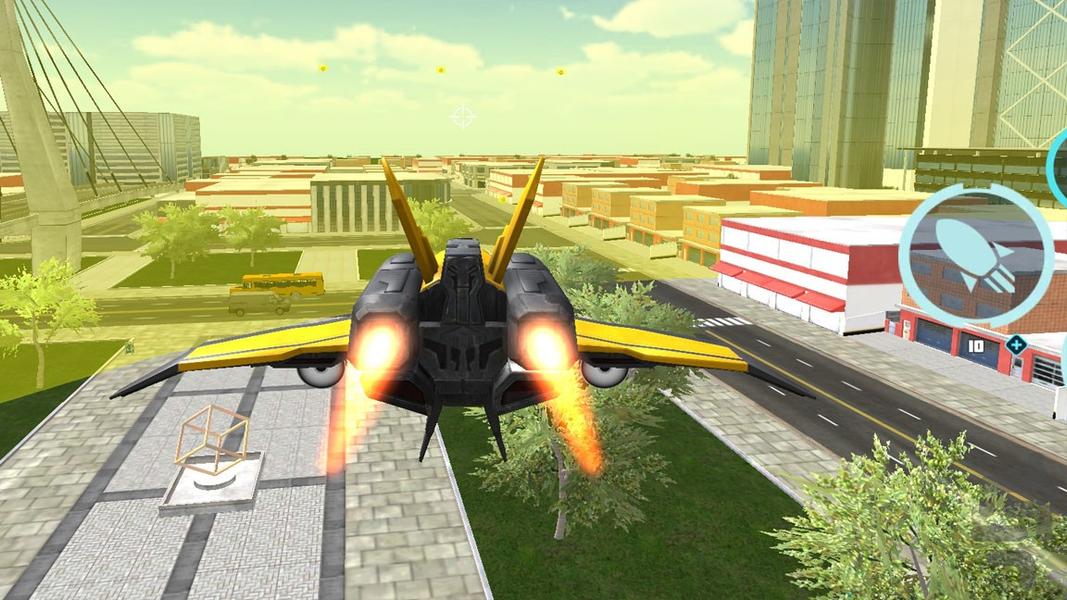 بازی جنگ ربات ها - Gameplay image of android game