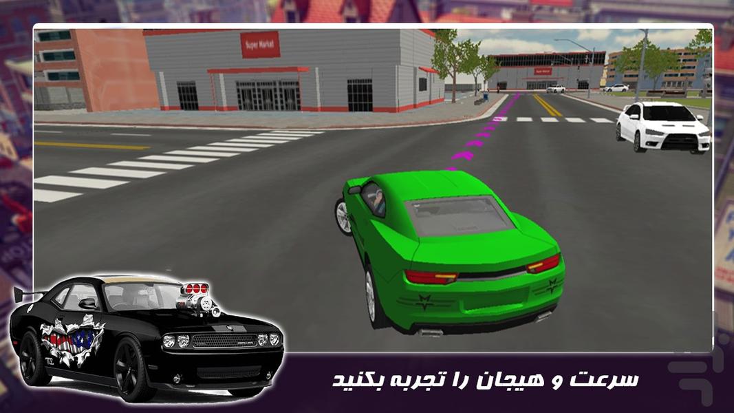 بازی رانندگی جدید | ماشین اسپرت - عکس بازی موبایلی اندروید