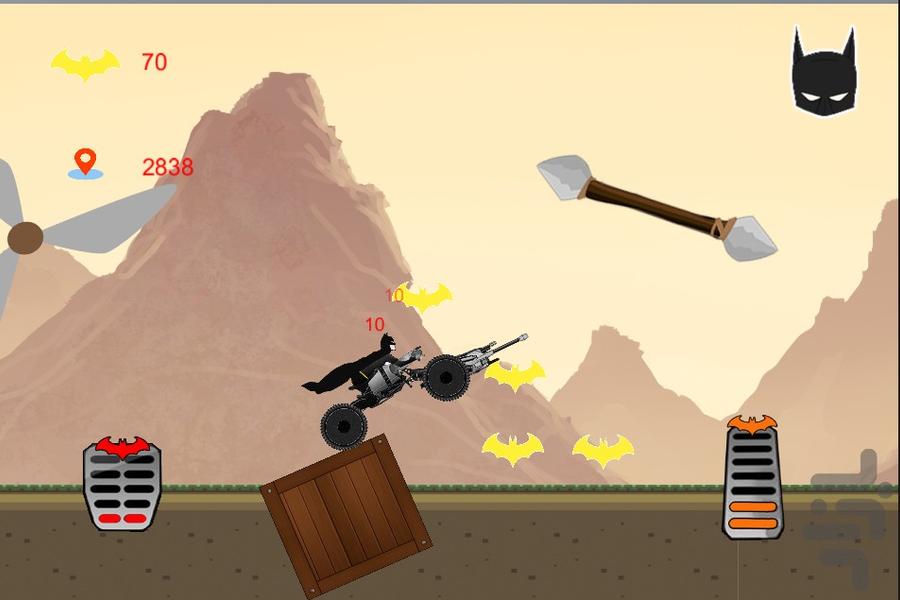 Batman Racing - عکس بازی موبایلی اندروید