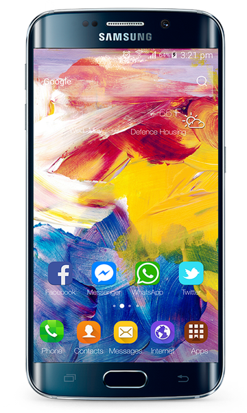 Launcher & Theme Samsung Galax - Image screenshot of android app
