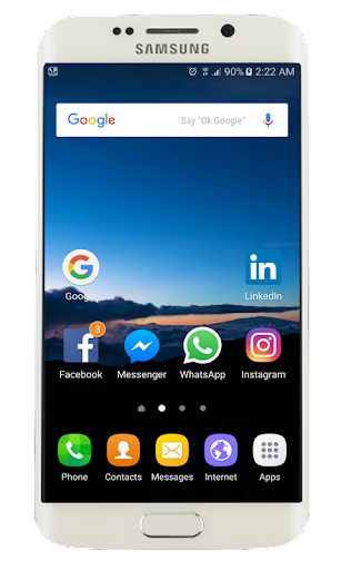 Theme for Galaxy A54 Launcher - عکس برنامه موبایلی اندروید