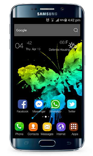 Launcher & Theme Samsung Galaxy Note20 Ultra - Image screenshot of android app