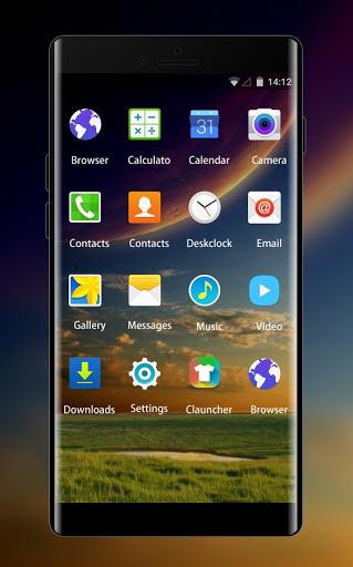 Theme for Galaxy S Duos HD launcher - Image screenshot of android app