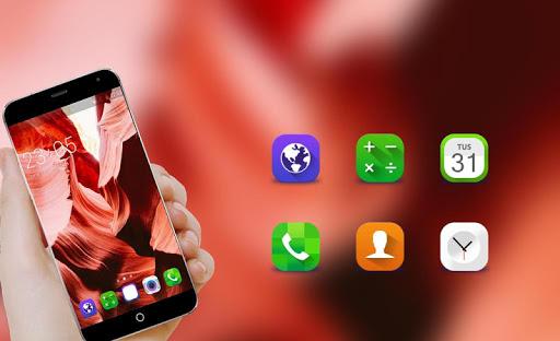 Theme for Samsung S6 Red HD - Image screenshot of android app