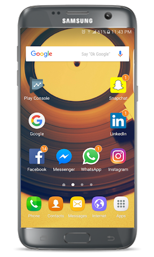 J7 Prime launcher - عکس برنامه موبایلی اندروید