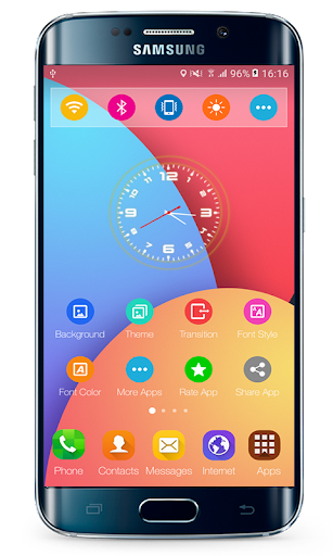 Launcher Theme for Galaxy J7 M - عکس برنامه موبایلی اندروید