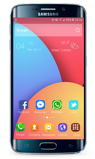 Launcher Theme for Galaxy J7 M - عکس برنامه موبایلی اندروید