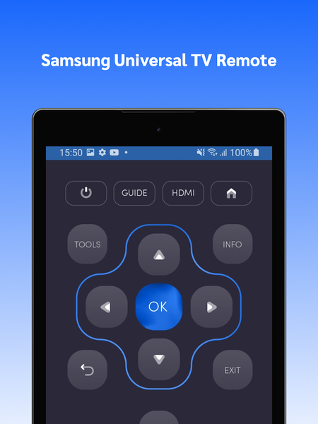 Universal Remote Samsung TV - Image screenshot of android app