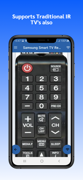 Universal Remote Samsung TV - Image screenshot of android app
