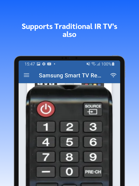 Universal Remote Samsung TV - Image screenshot of android app
