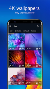 Wallpapers for Samsung 4K - Image screenshot of android app