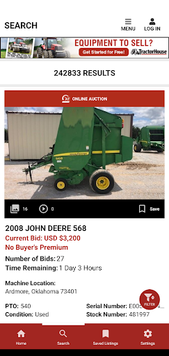 TractorHouse: Farm Equipment - Image screenshot of android app