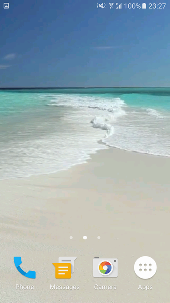 Beach Video Live Wallpaper Gal - Image screenshot of android app