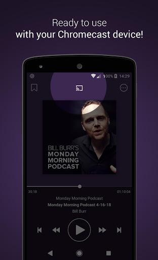 Podcast Go - Image screenshot of android app