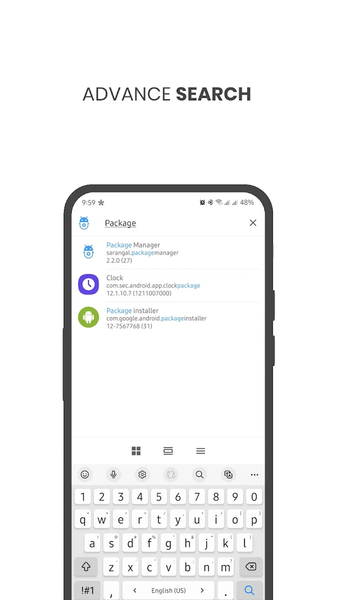 Package Manager - Image screenshot of android app