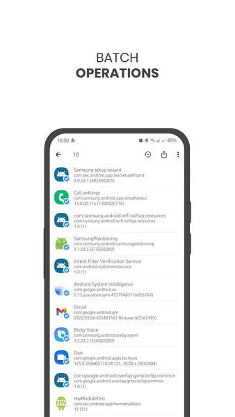 Package Manager - Image screenshot of android app