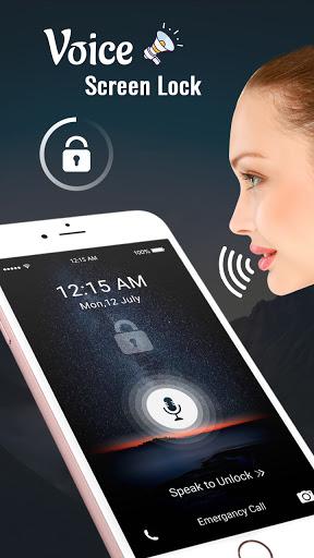 Voice Screen Lock: Voice Lock - عکس برنامه موبایلی اندروید