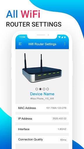 All WiFi Router Settings - Image screenshot of android app