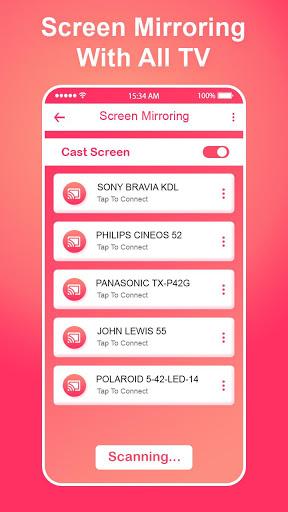 Screen Mirroring: Connect Mobile to TV - عکس برنامه موبایلی اندروید