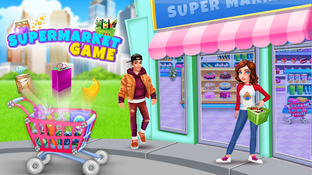 Super Market Shopping Games - عکس بازی موبایلی اندروید