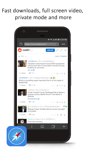 Savannah Browser - Image screenshot of android app