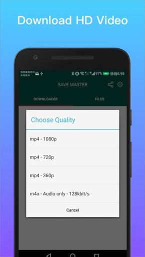Download Master=Tube Video Download, Save from net - عکس برنامه موبایلی اندروید