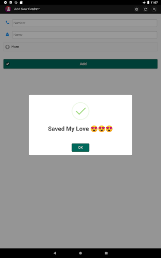 Add Contact - عکس برنامه موبایلی اندروید