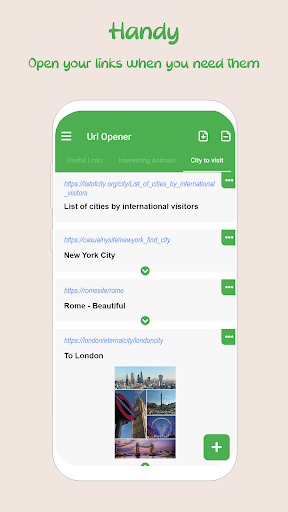 URL opener app - عکس برنامه موبایلی اندروید
