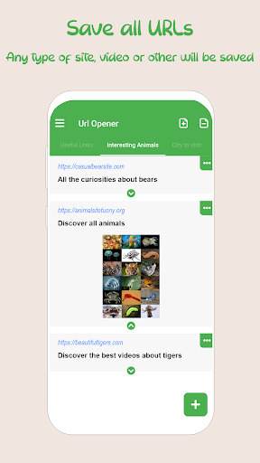 URL opener app - عکس برنامه موبایلی اندروید