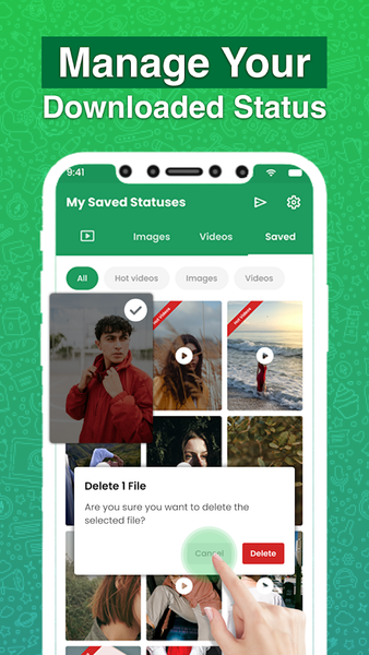 Status Download: Save Status - عکس برنامه موبایلی اندروید