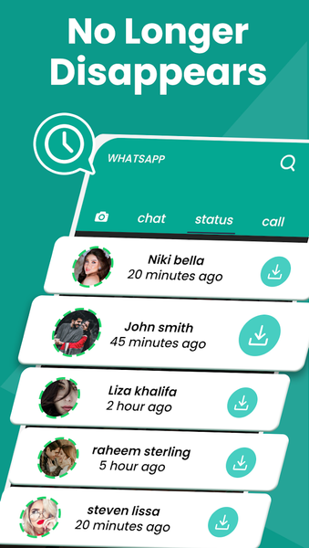 Status Saver: Video Downloader - عکس برنامه موبایلی اندروید