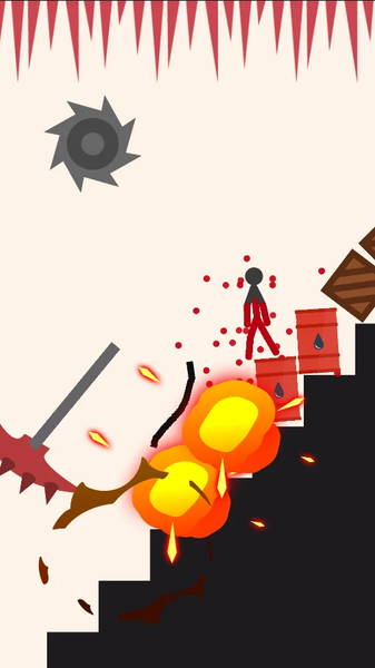 Save the Stickman 2 - Gameplay image of android game