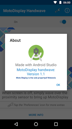 MotoDisplay Handwave - عکس برنامه موبایلی اندروید