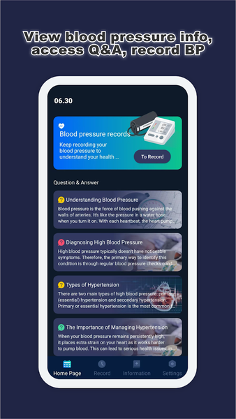 Smart BP Log - عکس برنامه موبایلی اندروید