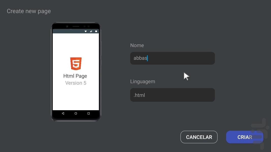 Html Studio - Image screenshot of android app