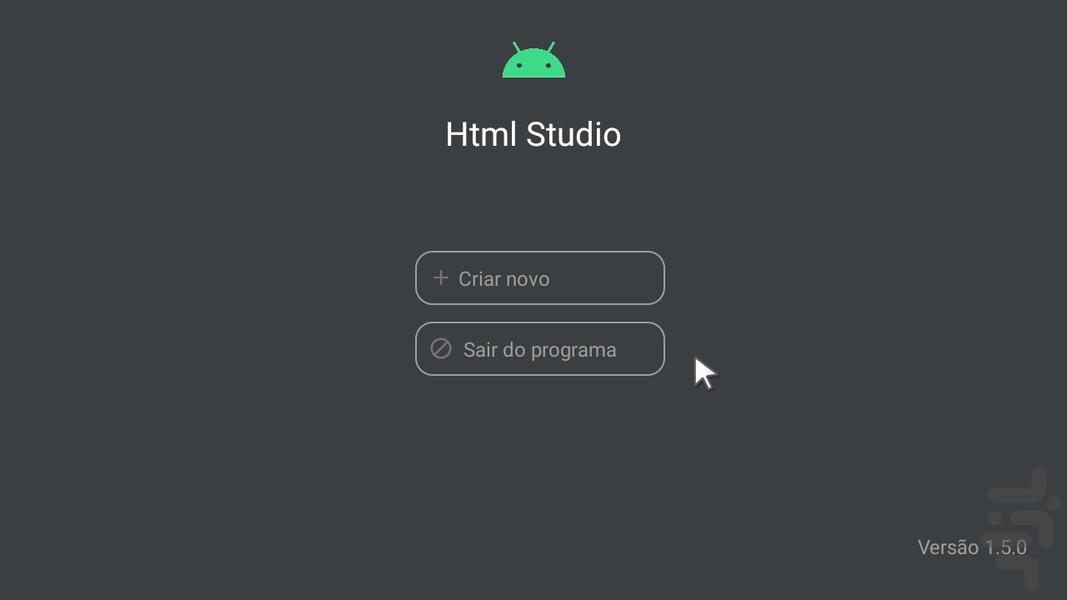 Html Studio - Image screenshot of android app