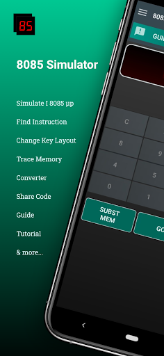 8085 Simulator ‒ i8085 µP Kit - عکس برنامه موبایلی اندروید