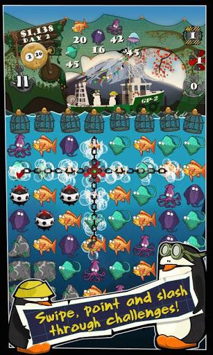 Grumble & Piccolo's Fishing Trip! - Gameplay image of android game