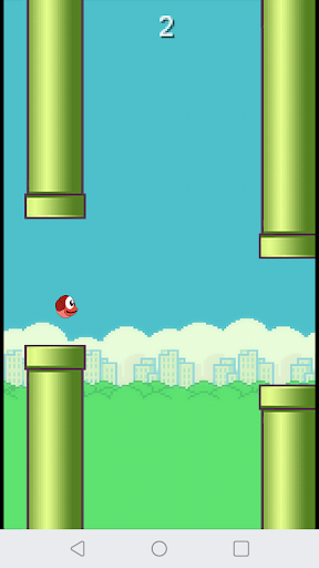 Fly Bird Start - Gameplay image of android game