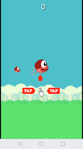 Fly Bird Start - Gameplay image of android game