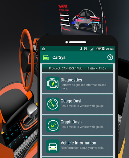 CarSys Scan (Best OBD2 & ELM327) - عکس برنامه موبایلی اندروید